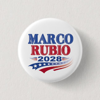 Marco Rubio 2028 (3e) Ronde Button 3,2 Cm