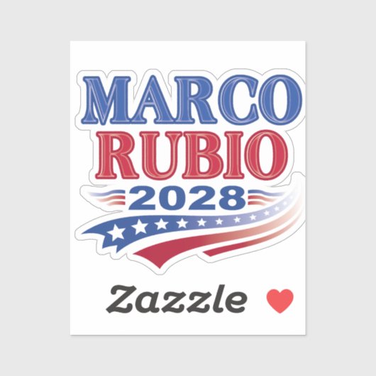 Marco Rubio 2028 (3st) Sticker (Vel)