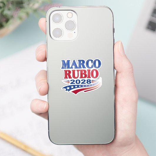 Marco Rubio 2028 (3st) Sticker (Telefoon)
