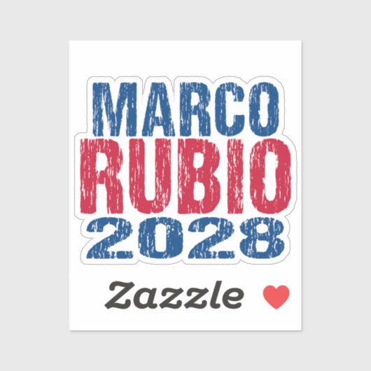 Marco Rubio 2028 (niet) Sticker (Vel)