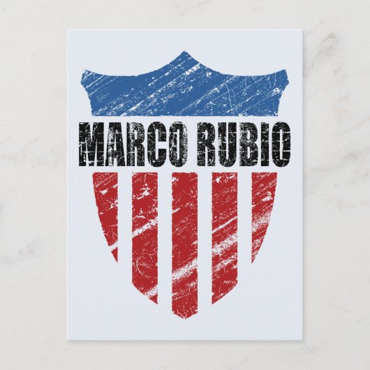 Marco Rubio Briefkaart (Voorkant)