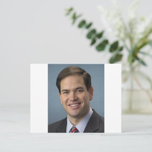 marco rubio briefkaart (Staand voorkant)