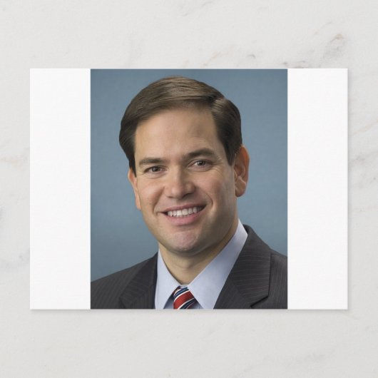 marco rubio briefkaart (Voorkant)