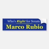 Marco Rubio Bumpersticker (Voorkant)