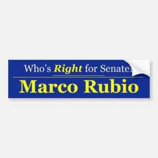 Marco Rubio Bumpersticker