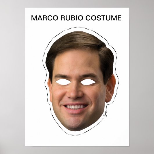 Marco Rubio Costume Poster (Voorkant)