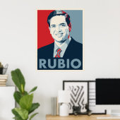 Marco Rubio Poster (Thuiskantoor)