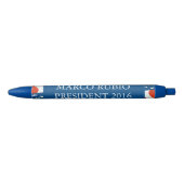 Marco Rubio President 2016 Zwarte Inkt Pen (Voorkant)