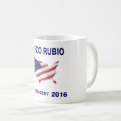 Marco Rubio voor President 2016 Koffiemok (Voorkant rechts)