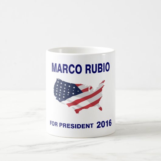 Marco Rubio voor President 2016 Koffiemok (Center)