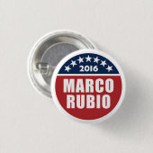 Marco Rubio voor president 2016 Ronde Button 3,2 Cm (Voorkant /achterkant)