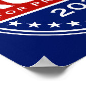 Marco Rubio voor President 2028 Poster (Hoek)