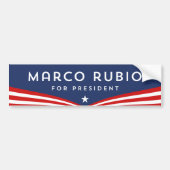 Marco Rubio voor President Bumpersticker (Voorkant)