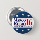 Marco Rubio voor President Ronde Button 5,7 Cm (Voorkant /achterkant)