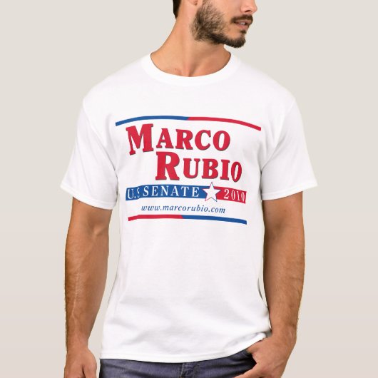 Marco Rubio voor Senaat T-Shirt (Voorkant)