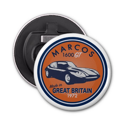 Marcos 1600 GT Button Flesopener (Voorkant)