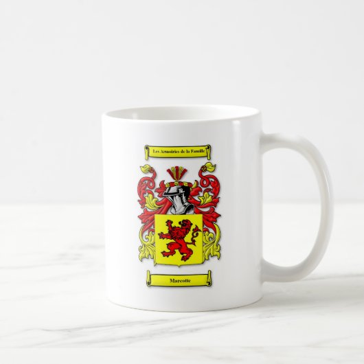 Marcotte-wapenstilstand Koffiemok (Rechts)