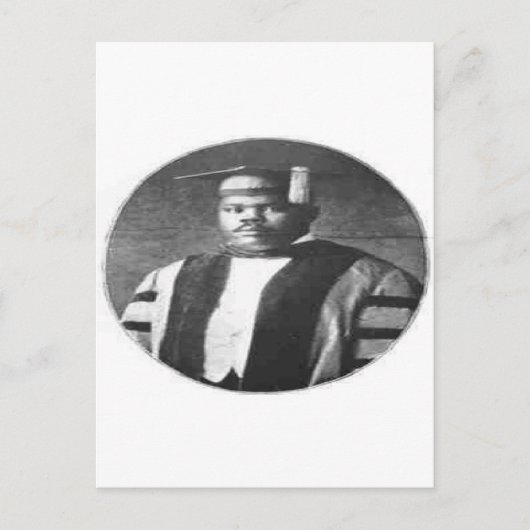 Marcu garvey-kaart briefkaart (Voorkant)