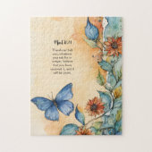 Marcus 11:24 Christelijk Bijbelvers Afbeelding Legpuzzel (Verticaal)