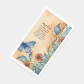 Marcus 11:24 Christelijk Bijbelvers Afbeelding Servet (Hoek)