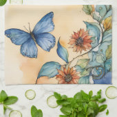 Marcus 11:24 Christelijk Bijbelvers Afbeelding Theedoek (Gevouwen)