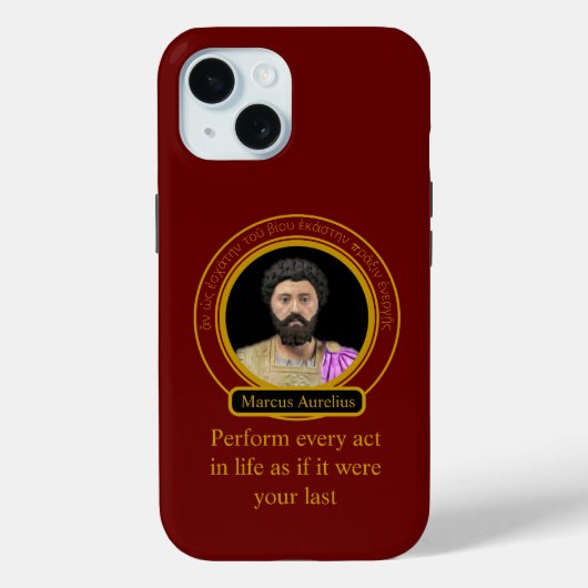 Marcus Aurelius' acteerwerk Case-Mate iPhone Case (Achterkant)