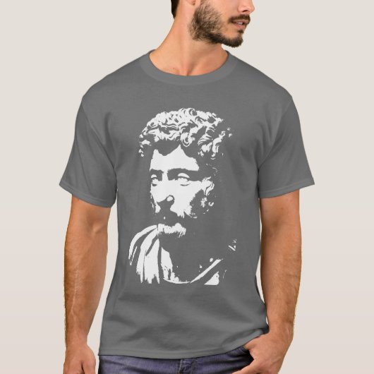 Marcus Aurelius Antoninus Augustus T-shirt (Voorkant)