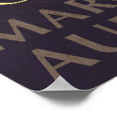 Marcus Aurelius citeert: Een rustigere of meer ong Poster (Hoek)