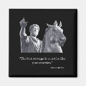 Marcus Aurelius citeert Stoïcisme Amor Fati Me Magneet (Voorkant)