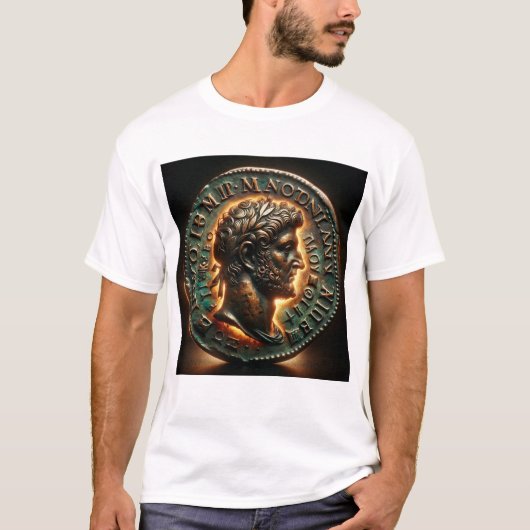 Marcus Aurelius Coin Shirt (Voorkant)