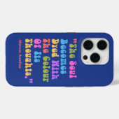 Marcus Aurelius Gedachten Kleur Onze Ziel Case-Mate iPhone Case (Achterkant (horizontaal))
