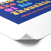 Marcus Aurelius Gedachten Kleur Onze Ziel Poster (Hoek)