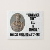 Marcus Aurelius herinnert zich dat alles opiniepri Legpuzzel (Horizontaal)