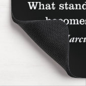 Marcus Aurelius Impediment Stoic Quote Platte Kaar Muismat (Hoek)