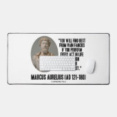 Marcus Aurelius Je vindt er vast pijnaanbiedingen Bureaumat (Keyboard & Muis)