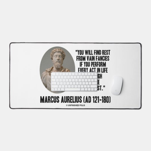 Marcus Aurelius Je vindt er vast pijnaanbiedingen Bureaumat (Keyboard & Muis)