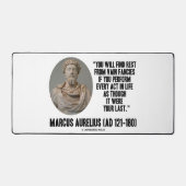 Marcus Aurelius Je vindt er vast pijnaanbiedingen Bureaumat (Voorkant)