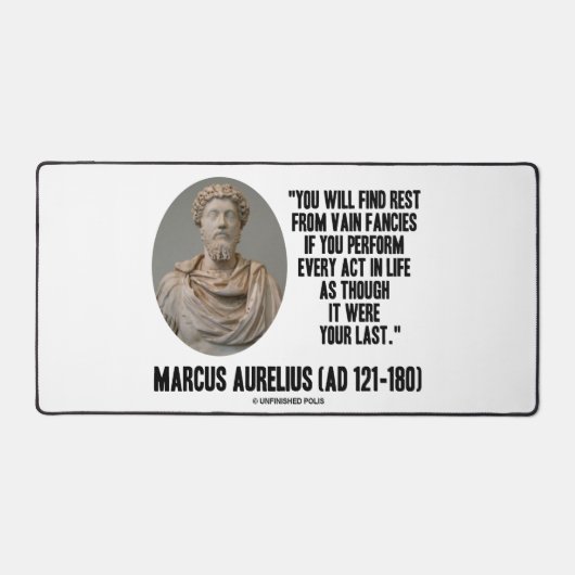 Marcus Aurelius Je vindt er vast pijnaanbiedingen Bureaumat (Voorkant)