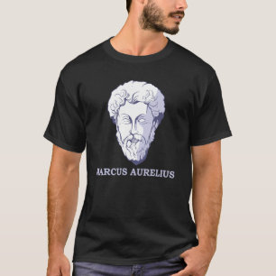 Marcus Aurelius marc Aurel Roman Emperor en Philo T-shirt