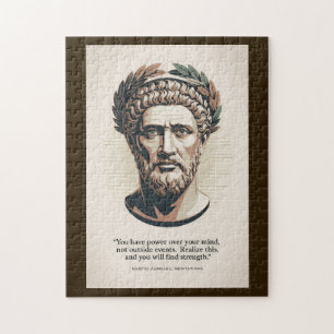 Marcus Aurelius Meditaties Citaat Illustratie Kuns Legpuzzel
