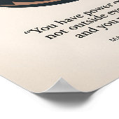 Marcus Aurelius Meditaties Citaat Illustratie Kuns Poster (Hoek)