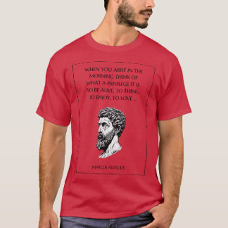 Marcus Aurelius Meditaties T-shirt