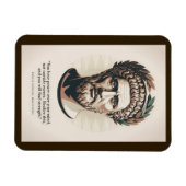 Marcus Aurelius Meditations Quote Illustration Art Magneet (Horizontaal)