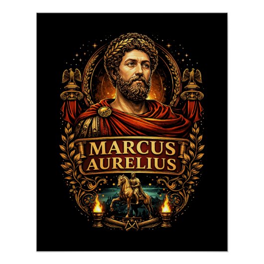 Marcus Aurelius Perfect Poster (Voorkant)