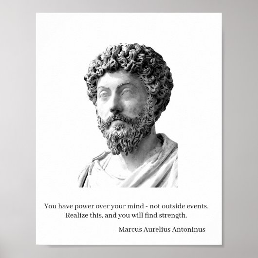 Marcus Aurelius Poster (Voorkant)
