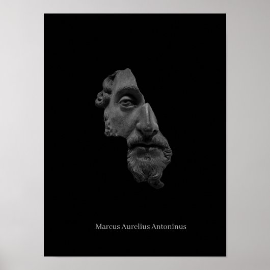 Marcus Aurelius Poster - Stoic Philosophy (Voorkant)