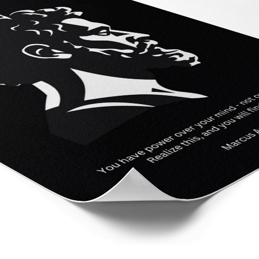 Marcus Aurelius Poster - Stoic Philosophy (Hoek)