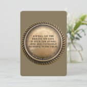 Marcus Aurelius Quote Dwell over de schoonheid van Feestdagenkaart (Staand voorkant)