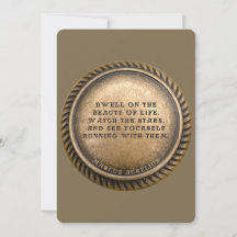 Marcus Aurelius Quote Dwell over de schoonheid van