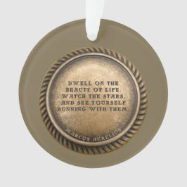 Marcus Aurelius Quote Dwell over de schoonheid van Ornament